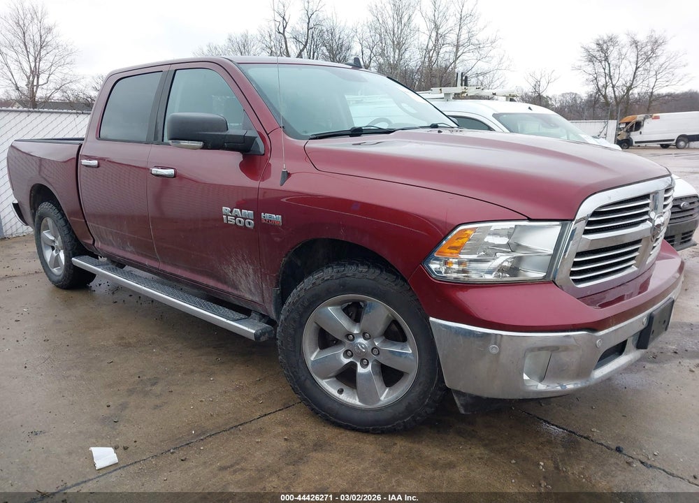2016 RAM 1500 BIG HORN VIN: 3C6RR7LT8GG332020
