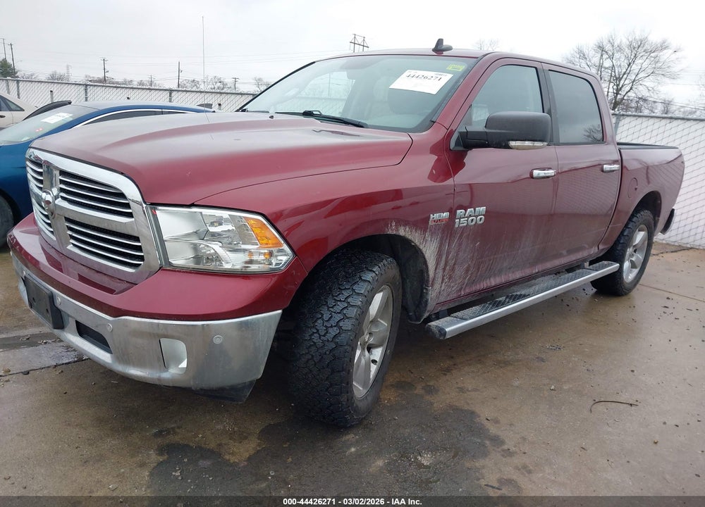 2016 RAM 1500 BIG HORN VIN: 3C6RR7LT8GG332020