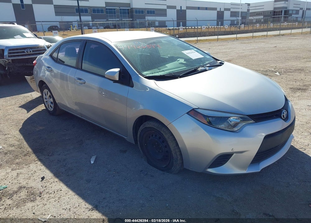 2016 TOYOTA COROLLA L VIN: 2T1BURHE4GC722055