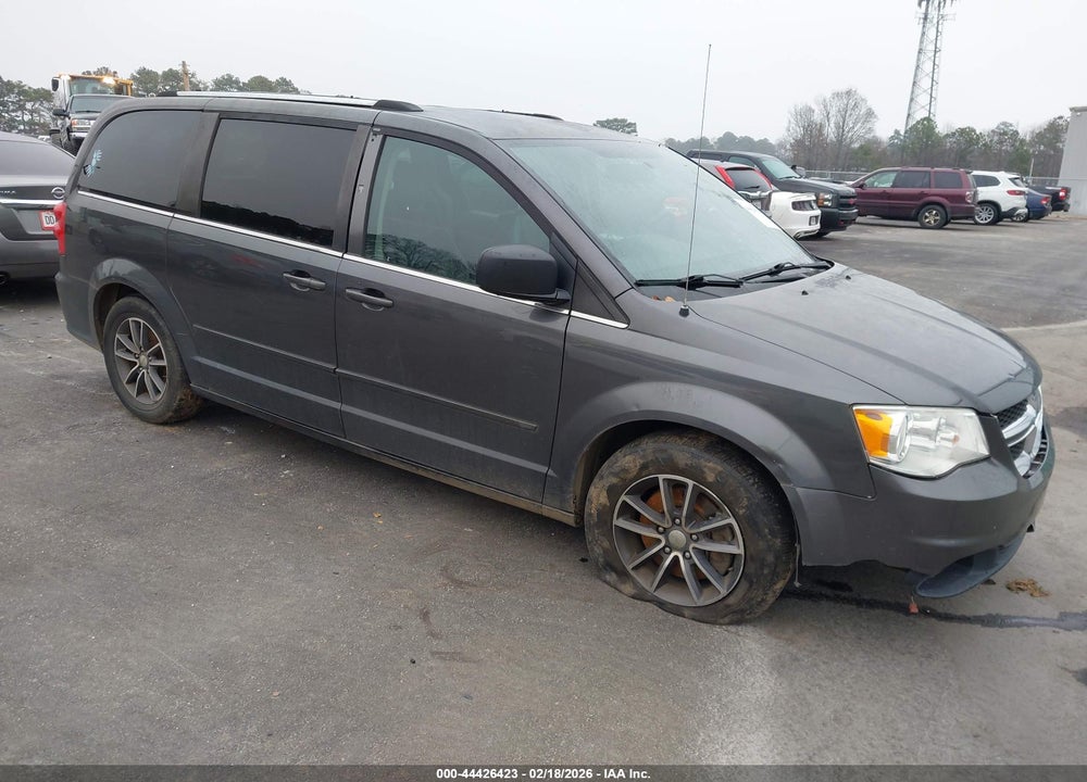 2017 DODGE GRAND CARAVAN SXT VIN: 2C4RDGCG8HR574229