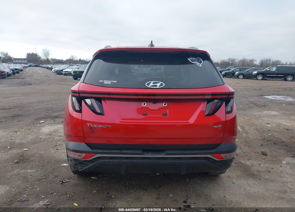 2022 HYUNDAI TUCSON SEL VIN: 5NMJBCAE1NH144805