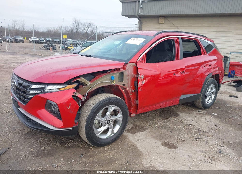 2022 HYUNDAI TUCSON SEL VIN: 5NMJBCAE1NH144805
