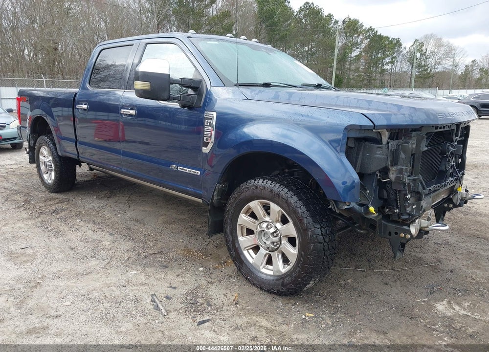 2020 FORD F-250 PLATINUM VIN: 1FT7W2BT8LEC99938
