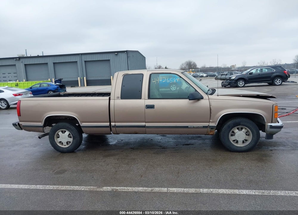 1997 GMC SIERRA 1500 SL WIDESIDE VIN: 2GTEC19R3V1541687