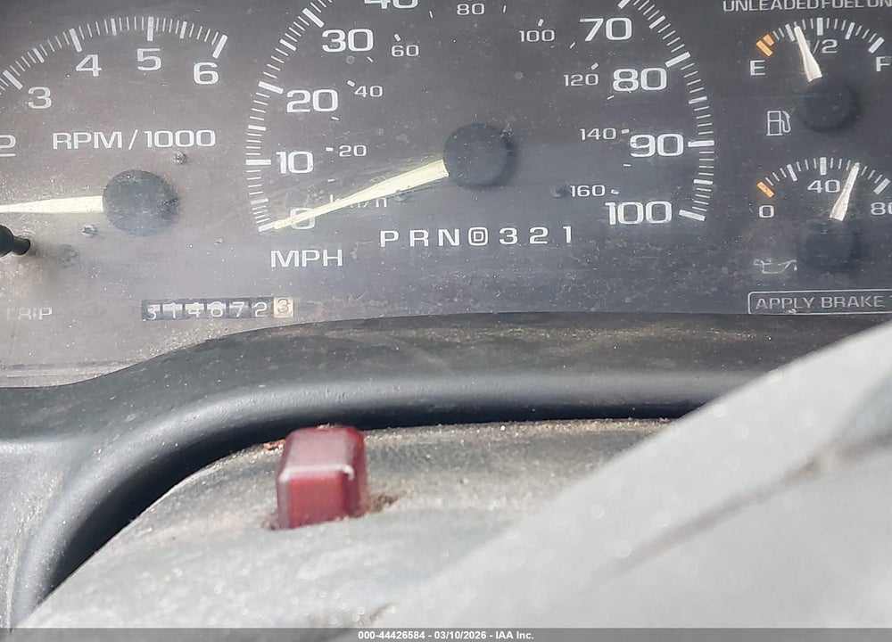 1997 GMC SIERRA 1500 SL WIDESIDE VIN: 2GTEC19R3V1541687