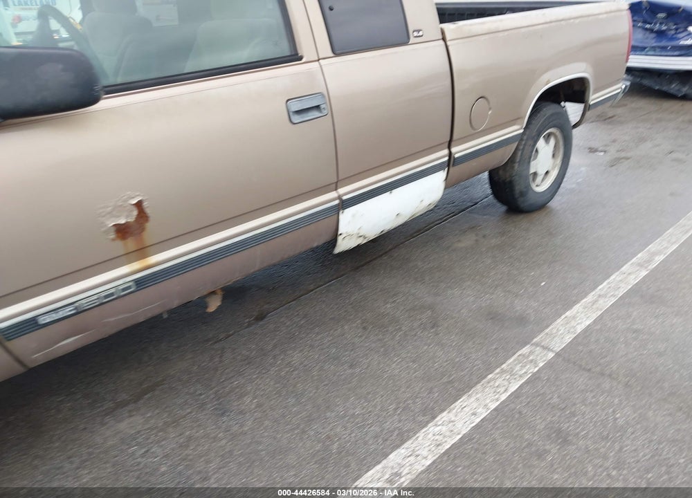1997 GMC SIERRA 1500 SL WIDESIDE VIN: 2GTEC19R3V1541687