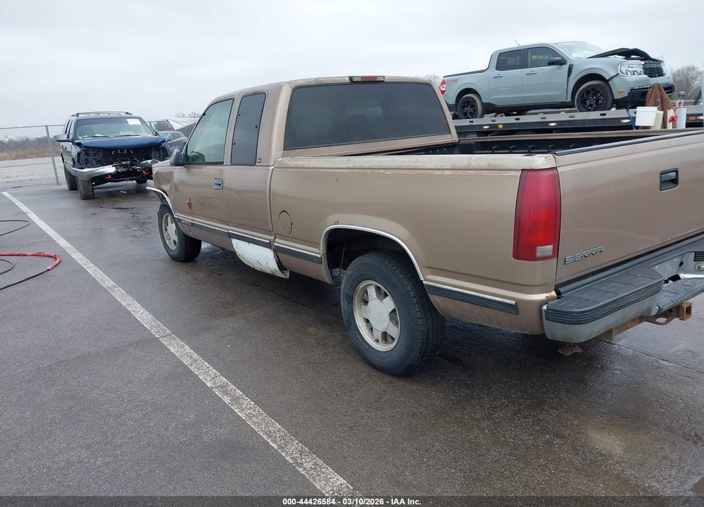 1997 GMC SIERRA 1500 SL WIDESIDE VIN: 2GTEC19R3V1541687