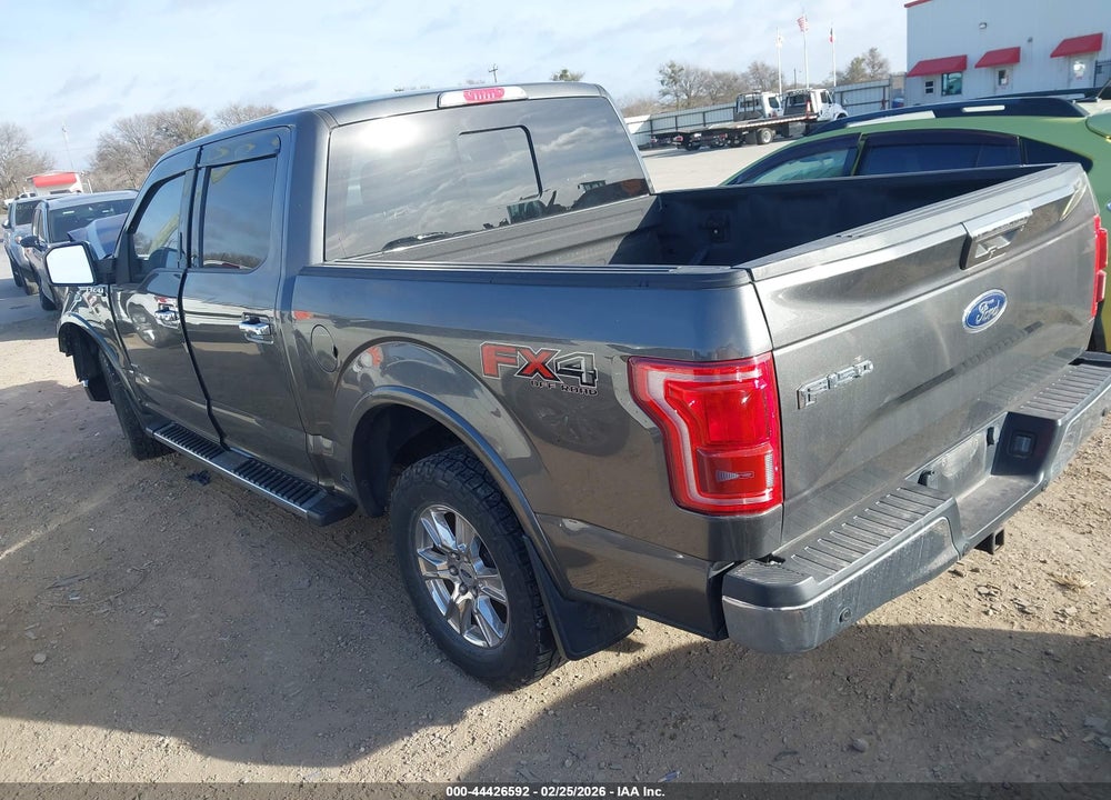 2016 FORD F-150 LARIAT VIN: 1FTEW1EG6GKD11138