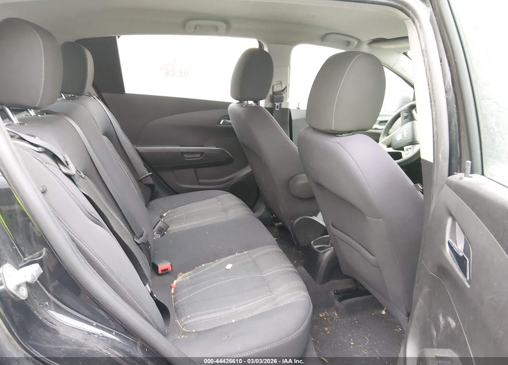 2013 CHEVROLET SONIC LT AUTO VIN: 1G1JC6SB5D4159830