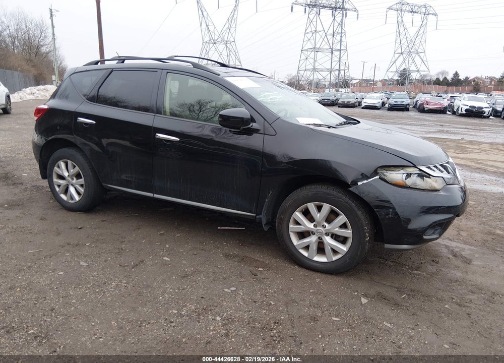 2014 NISSAN MURANO SL VIN: JN8AZ1MW4EW510729