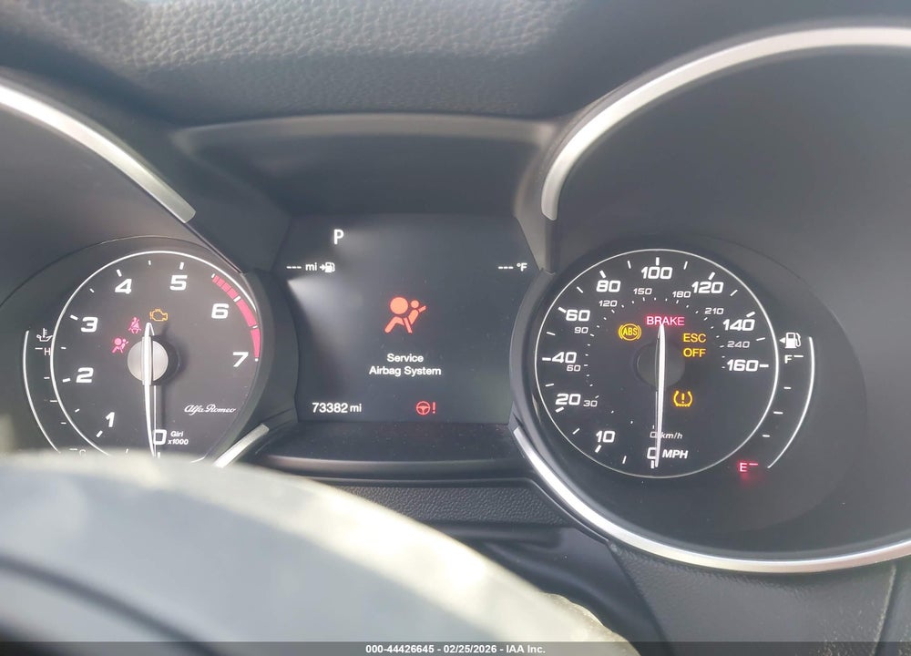 2022 ALFA ROMEO STELVIO TI AWD VIN: ZASPAKBN7N7D30935