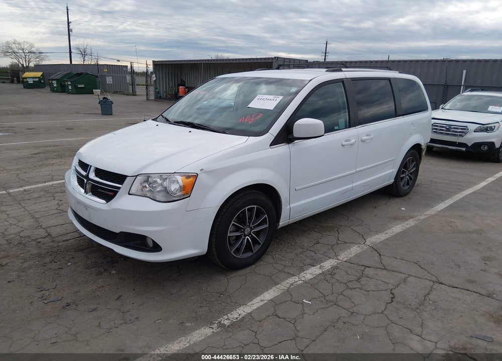 2017 DODGE GRAND CARAVAN SXT VIN: 2C4RDGCG6HR828231