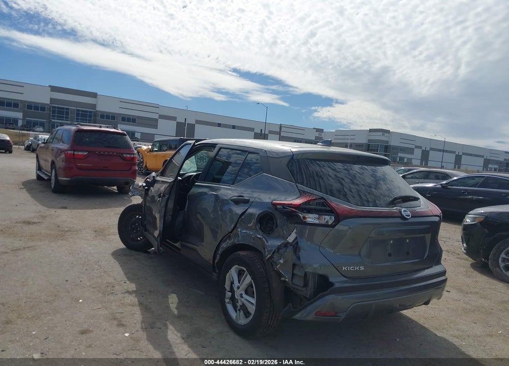 2021 NISSAN KICKS S XTRONIC CVT VIN: 3N1CP5BV2ML521621
