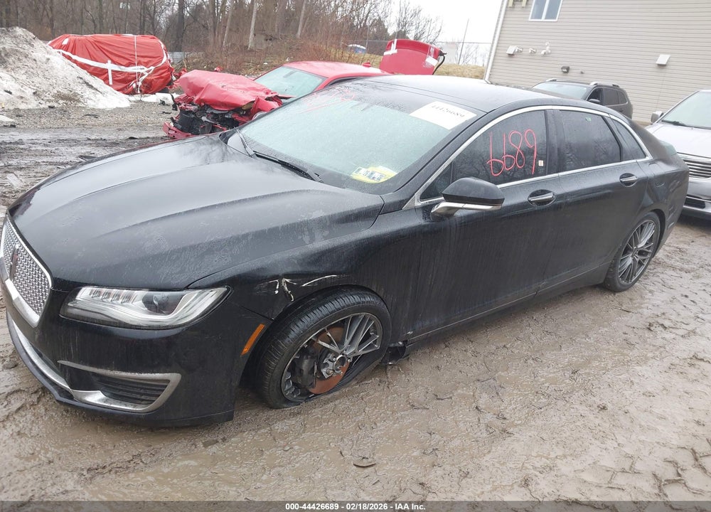 2017 LINCOLN MKZ RESERVE VIN: 3LN6L5F93HR665180