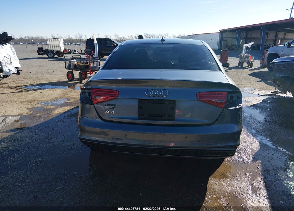 2016 AUDI A4 2.0T PREMIUM VIN: WAUAFAFL3GN017556