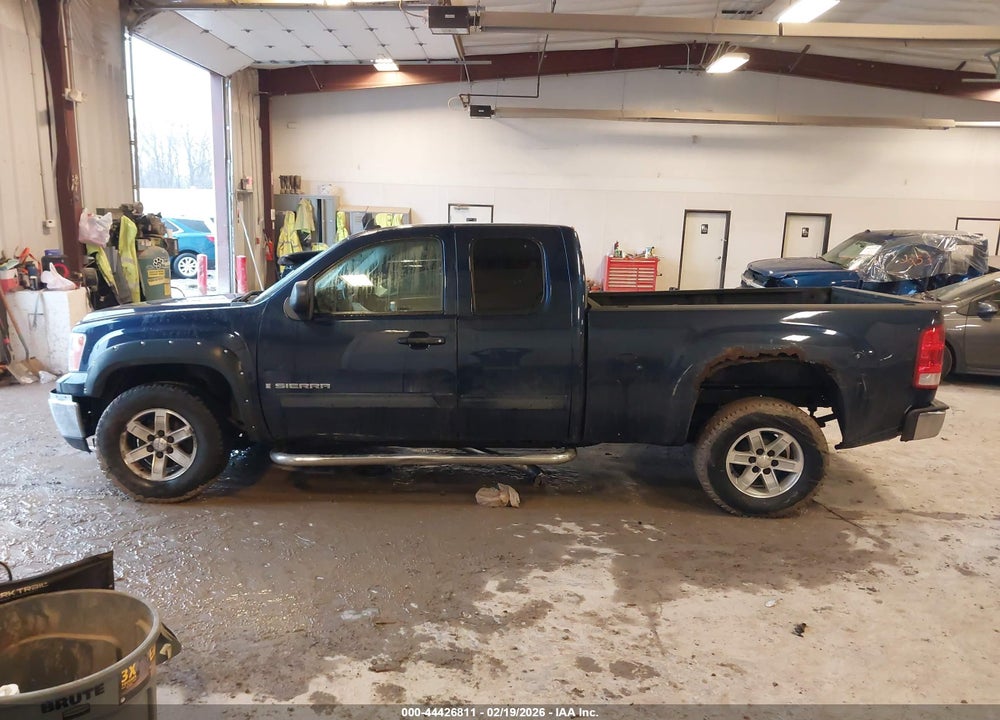 2009 GMC SIERRA 1500 SLE VIN: 2GTEK29J591110115