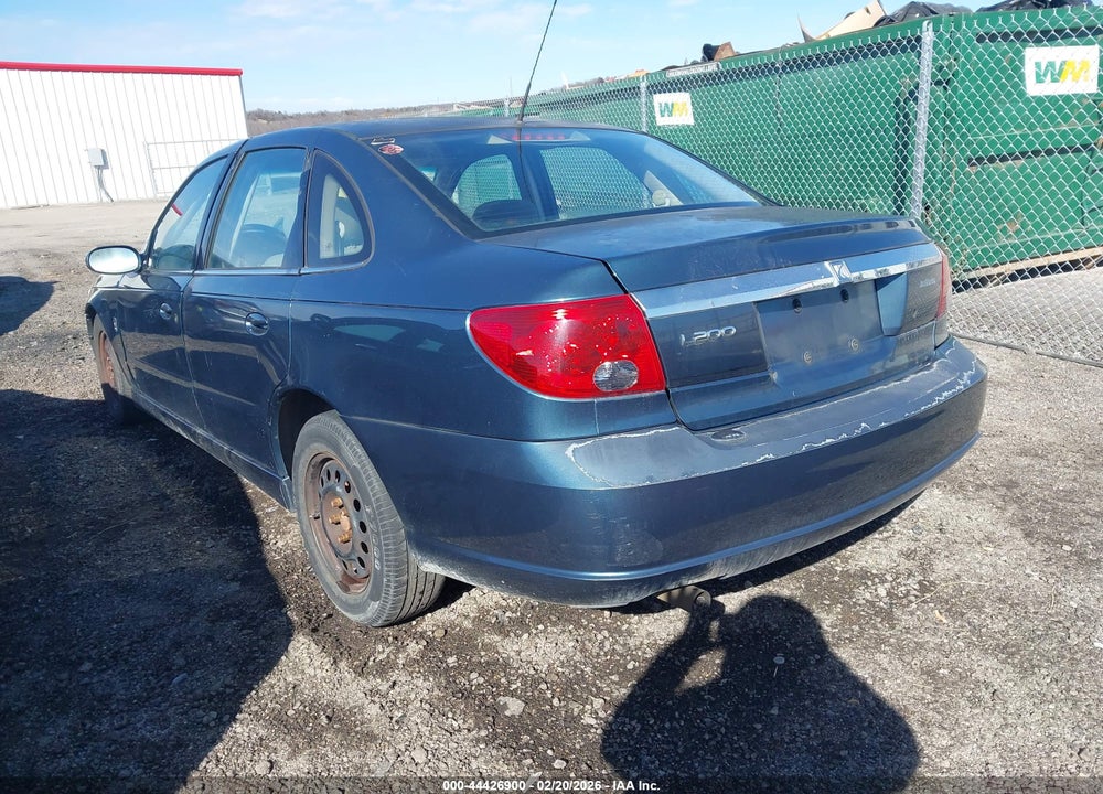 2003 SATURN L-SERIES L200 VIN: 1G8JU54F73Y523634
