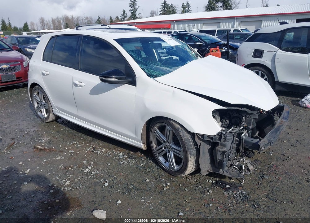2012 VOLKSWAGEN GOLF R 4-DOOR VIN: WVWPF7AJ4CW211118