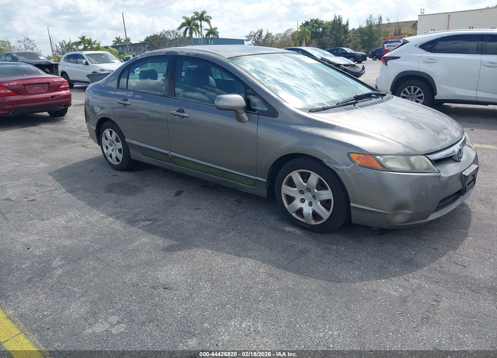 2006 HONDA CIVIC LX VIN: 2HGFA16586H524891