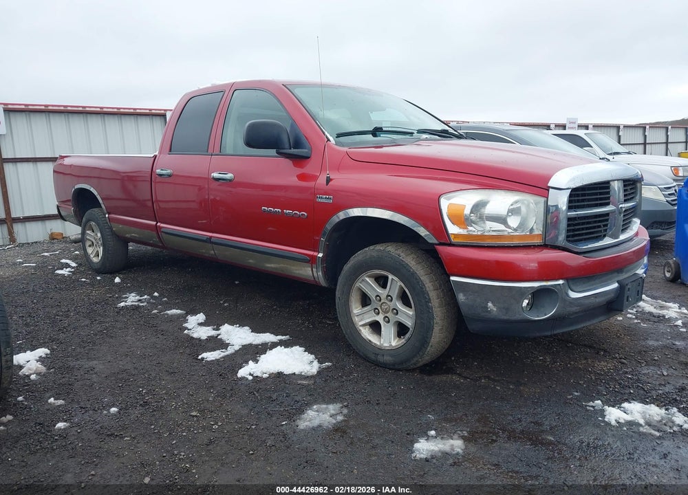 2006 DODGE RAM 1500 VIN: 1D7HU18216J224647