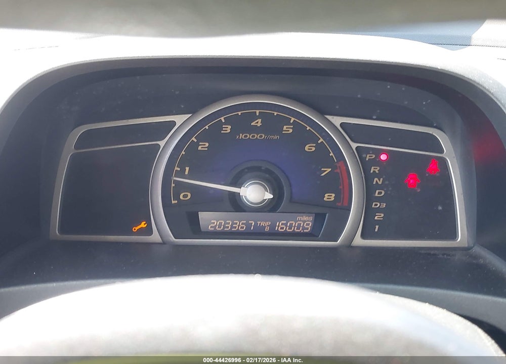 2008 HONDA CIVIC LX VIN: 1HGFA16568L038523