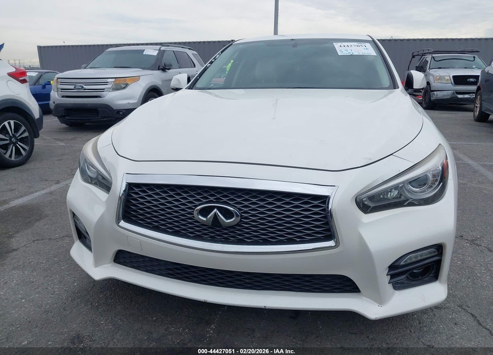 2016 INFINITI Q50 3.0T RED SPORT 400 VIN: JN1FV7AP1GM420906