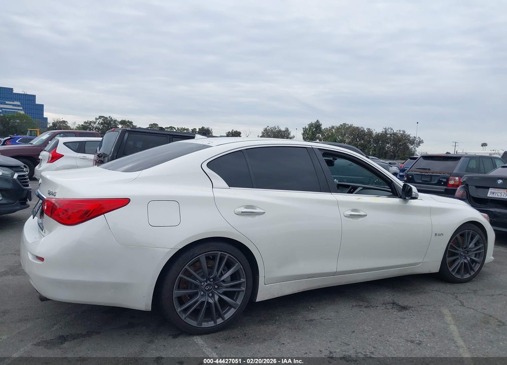 2016 INFINITI Q50 3.0T RED SPORT 400 VIN: JN1FV7AP1GM420906