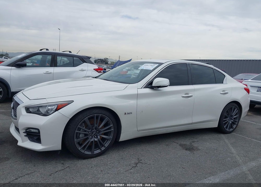 2016 INFINITI Q50 3.0T RED SPORT 400 VIN: JN1FV7AP1GM420906