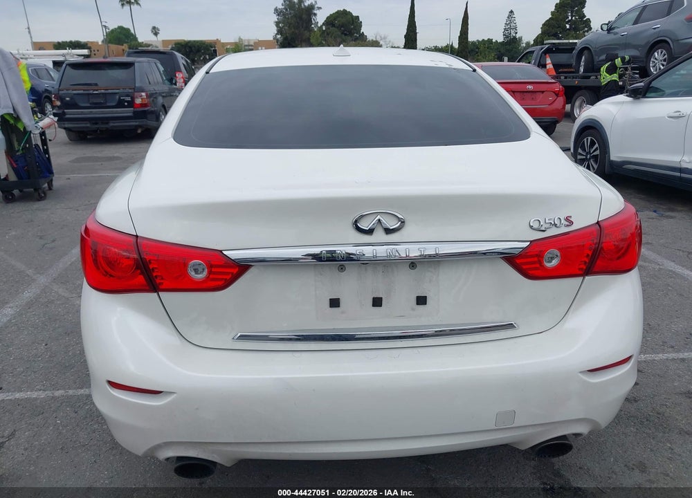 2016 INFINITI Q50 3.0T RED SPORT 400 VIN: JN1FV7AP1GM420906