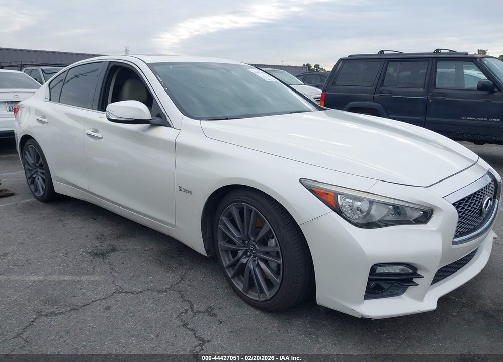 2016 INFINITI Q50 3.0T RED SPORT 400 VIN: JN1FV7AP1GM420906