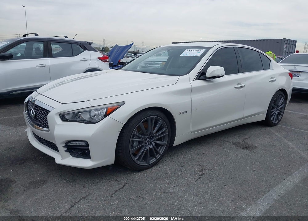 2016 INFINITI Q50 3.0T RED SPORT 400 VIN: JN1FV7AP1GM420906