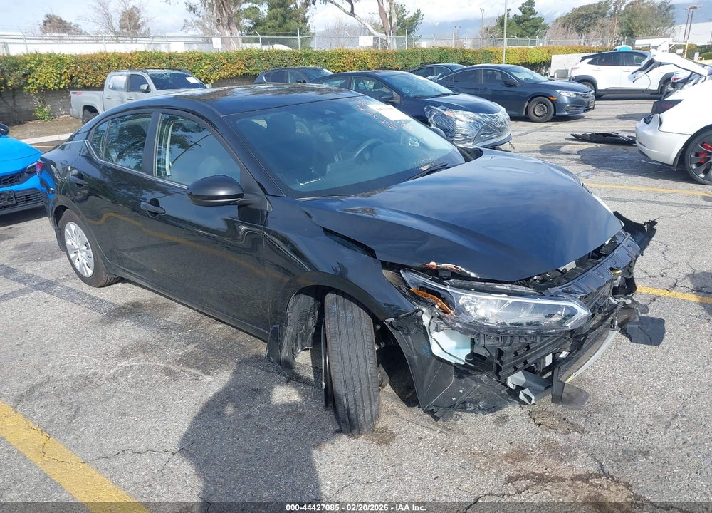 2025 NISSAN SENTRA S VIN: 3N1AB8BV9SY349496
