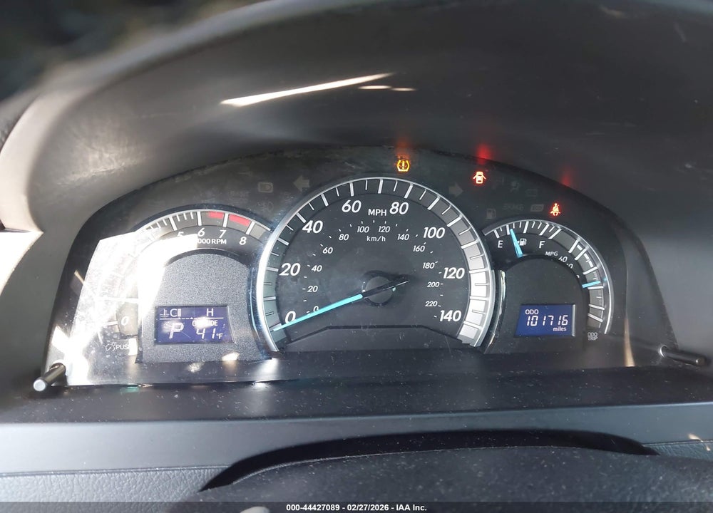 2013 TOYOTA CAMRY SE VIN: 4T1BF1FKXDU297925