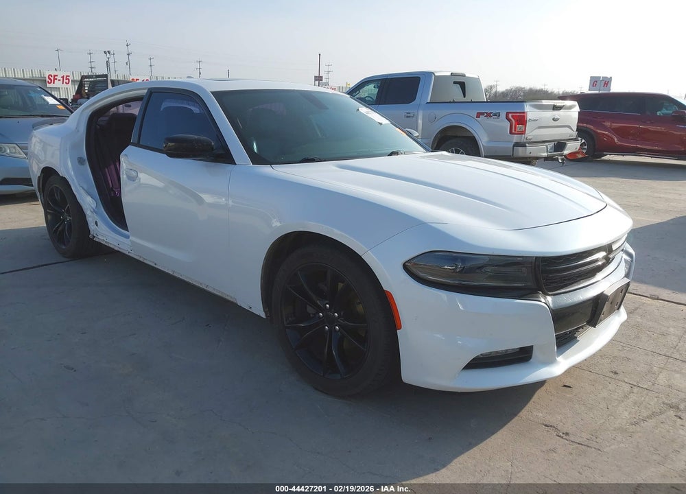 2016 DODGE CHARGER SXT VIN: 2C3CDXHG2GH118542