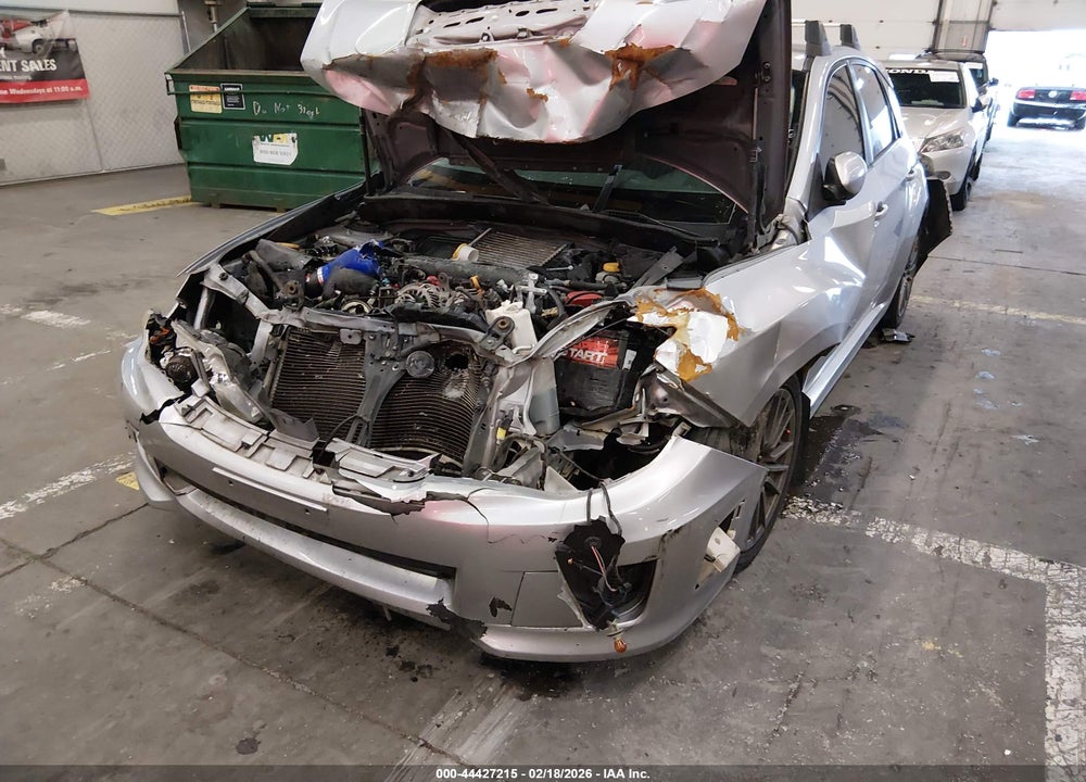 2014 SUBARU IMPREZA WRX VIN: JF1GR7E6XEG200222