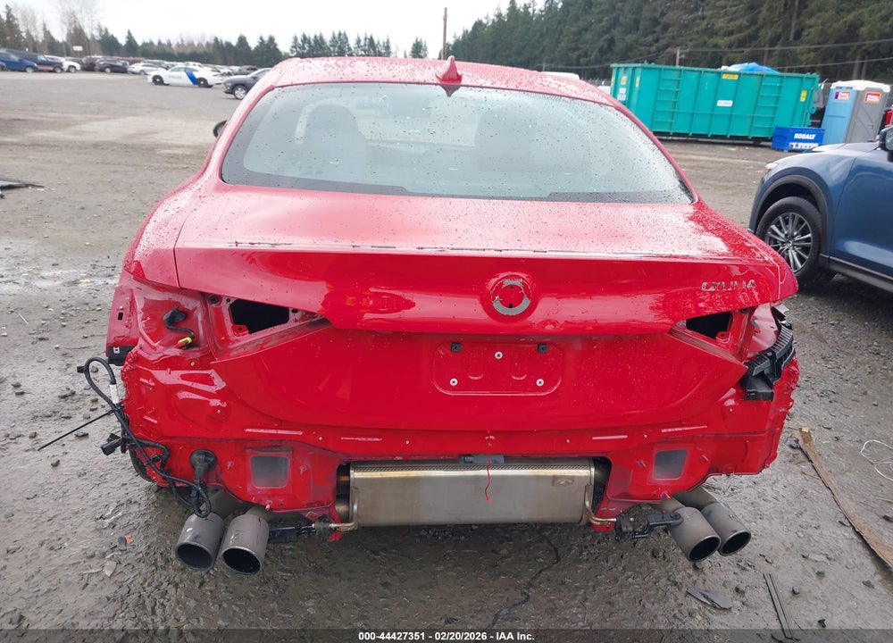 2022 ALFA ROMEO GIULIA QUADRIFOGLIO RWD VIN: ZARFAMEV3N7657494