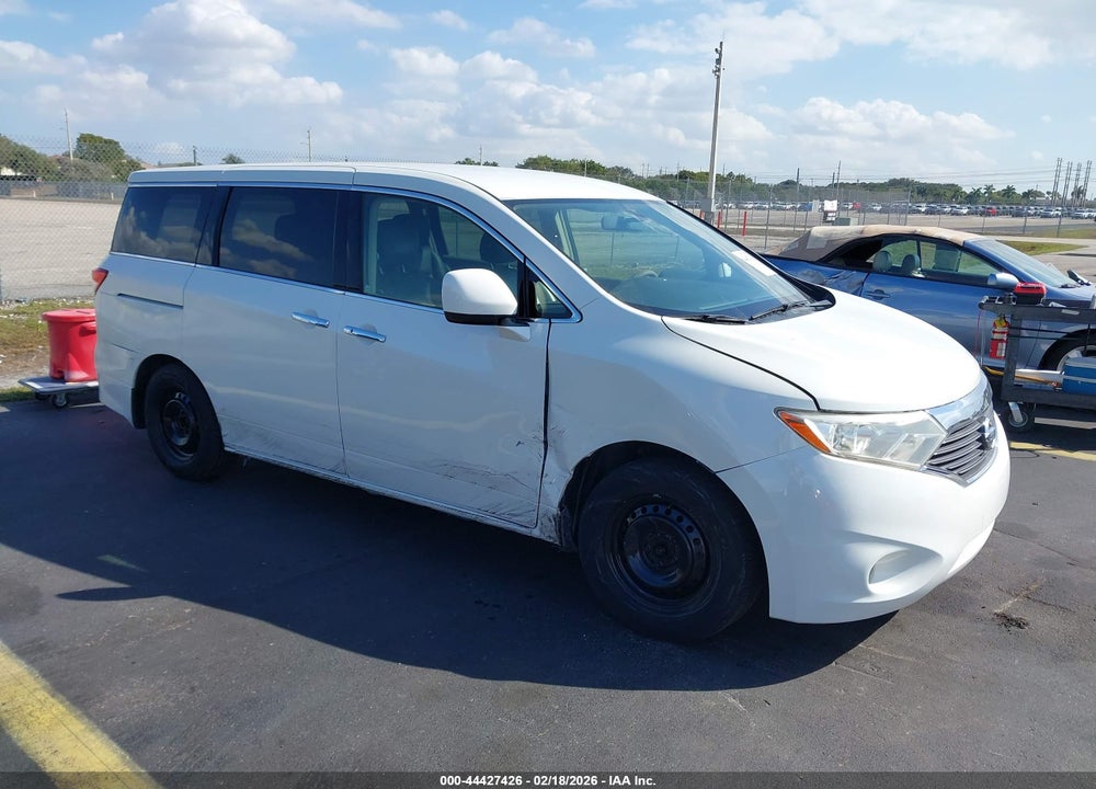 2012 NISSAN QUEST S VIN: JN8AE2KP7C9031973