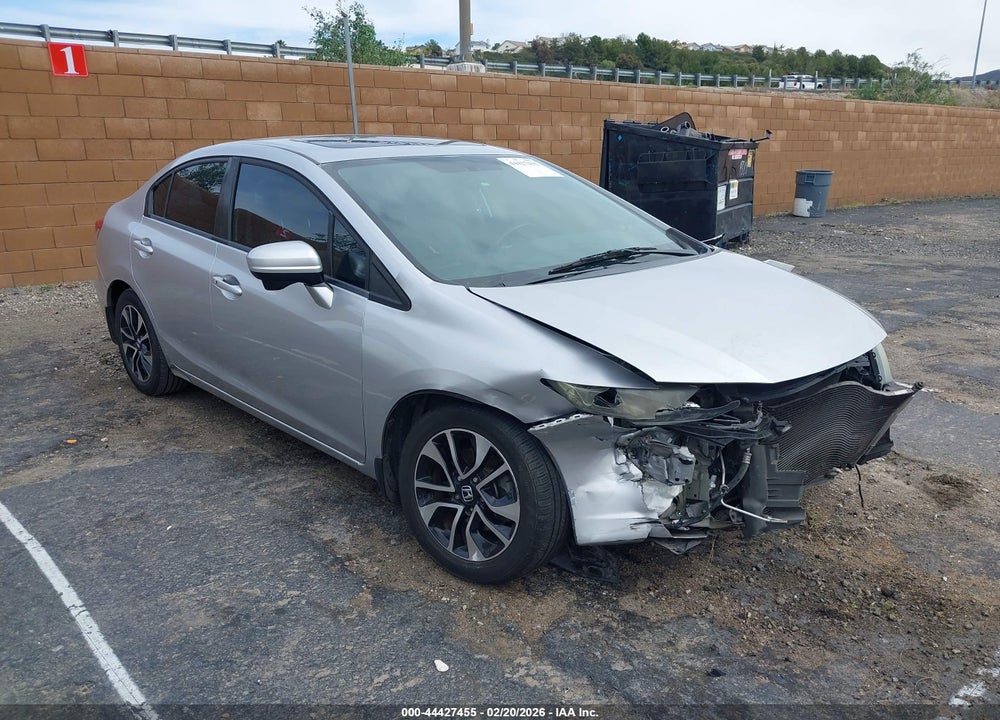 2014 HONDA CIVIC EX VIN: 19XFB2F81EE252206