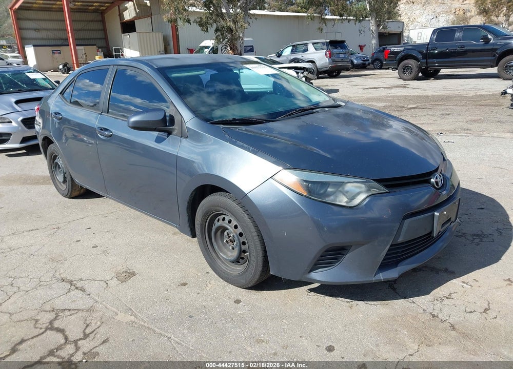 2016 TOYOTA COROLLA L VIN: 5YFBURHEXGP469937