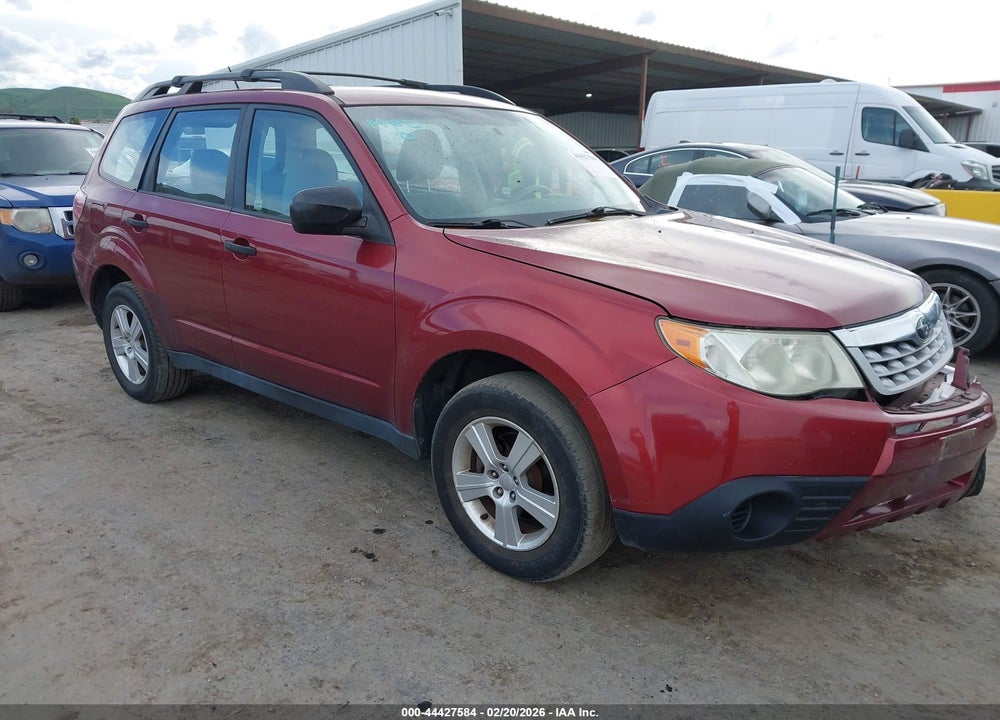 2011 SUBARU FORESTER 2.5X VIN: JF2SHABC8BH721171