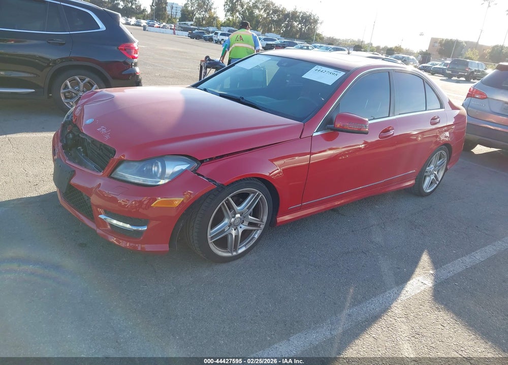 2013 MERCEDES-BENZ C 250 SPORT VIN: WDDGF4HBXDA775826