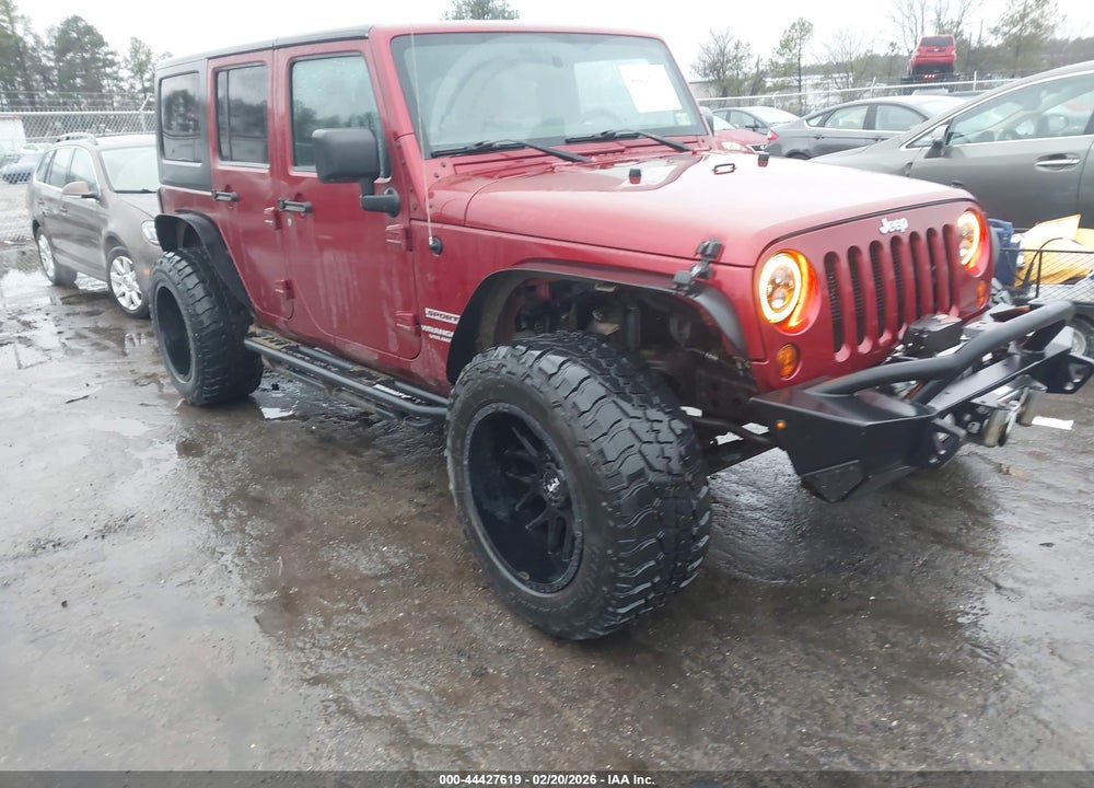 2012 JEEP WRANGLER UNLIMITED SPORT VIN: 1C4HJWDG3CL283605