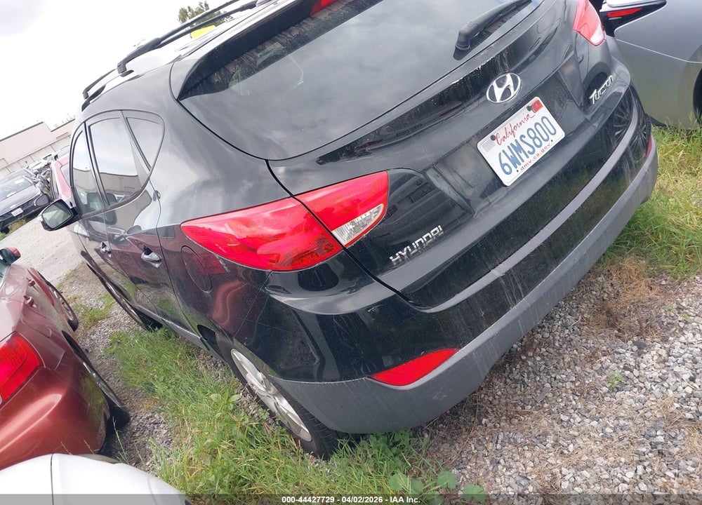 2012 HYUNDAI TUCSON GLS VIN: KM8JU3AC5CU507228