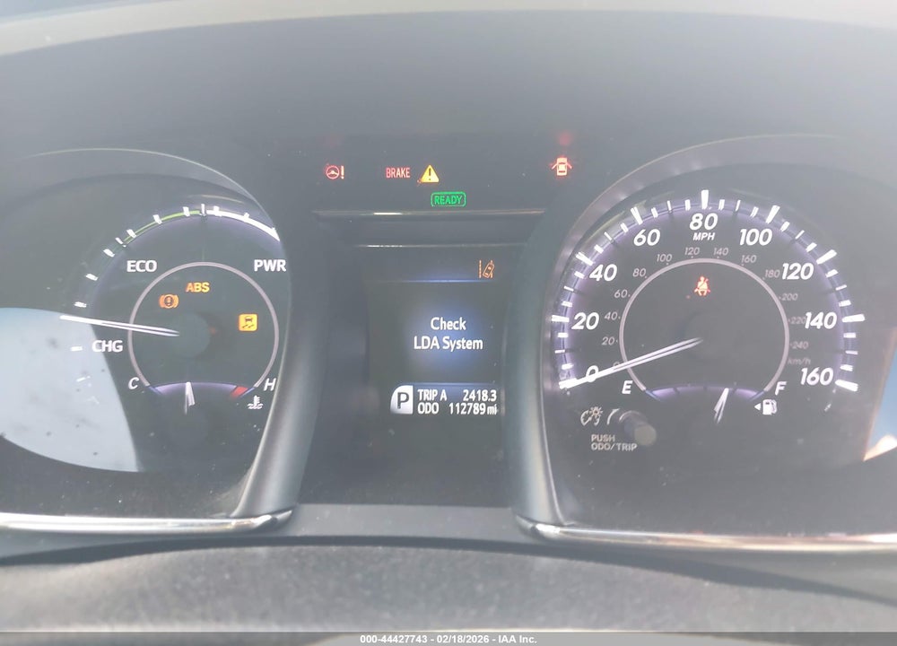 2016 TOYOTA AVALON HYBRID LIMITED VIN: 4T1BD1EB7GU054181