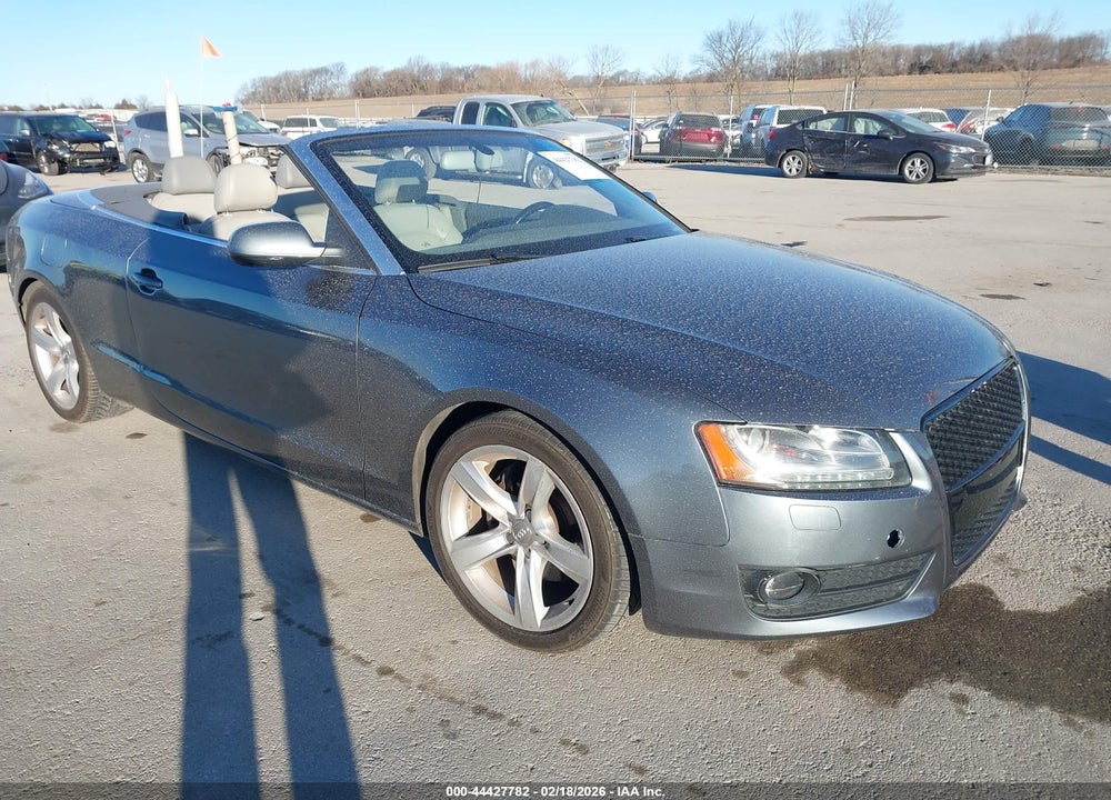 2012 AUDI A5 2.0T PREMIUM VIN: WAULFAFH9CN002235