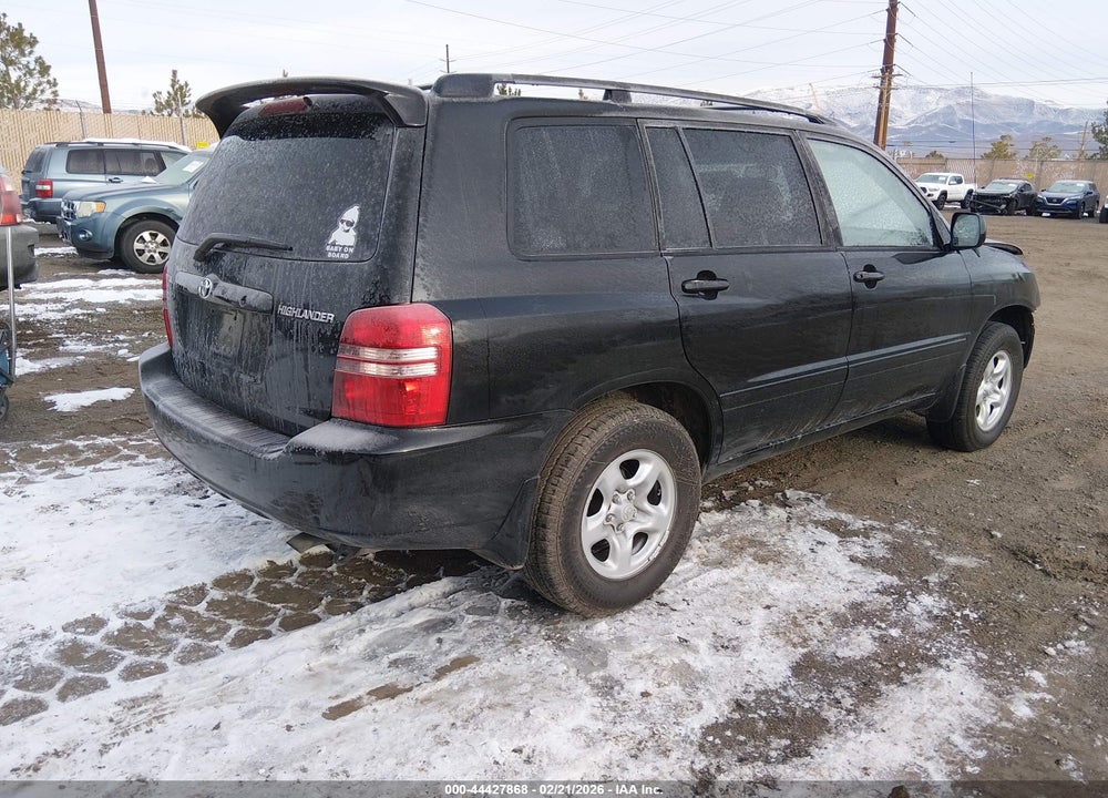 2002 TOYOTA HIGHLANDER VIN: JTEGD21AX20021961