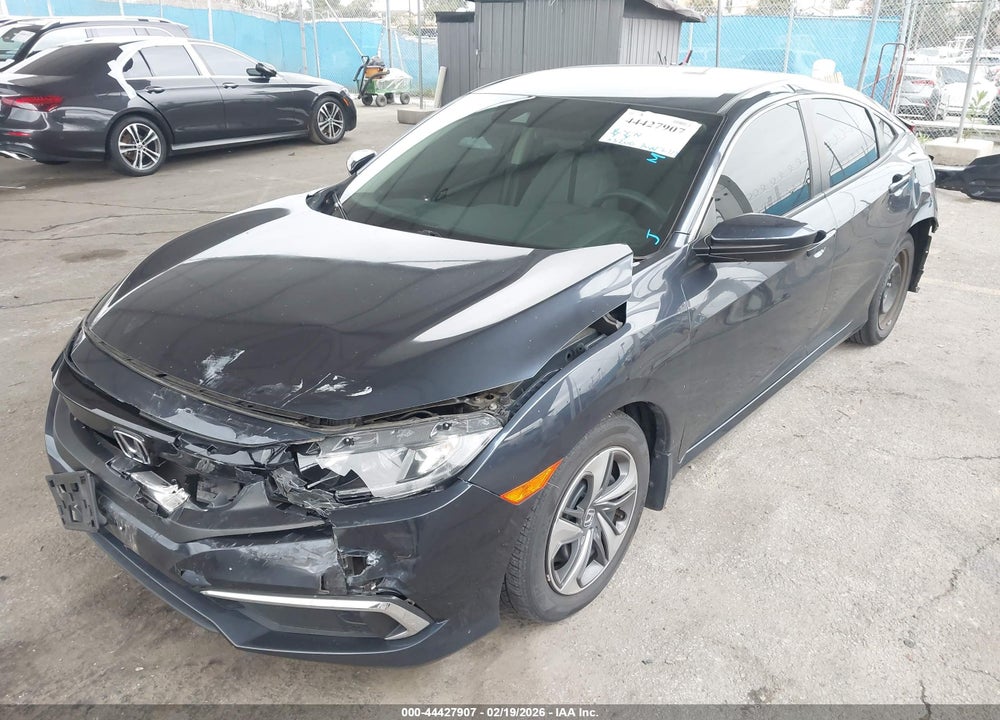 2019 HONDA CIVIC LX VIN: 2HGFC2F6XKH504029