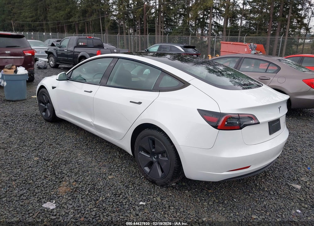2023 TESLA MODEL 3 LONG RANGE DUAL MOTOR ALL-WHEEL DRIVE VIN: 5YJ3E1EB8PF621612