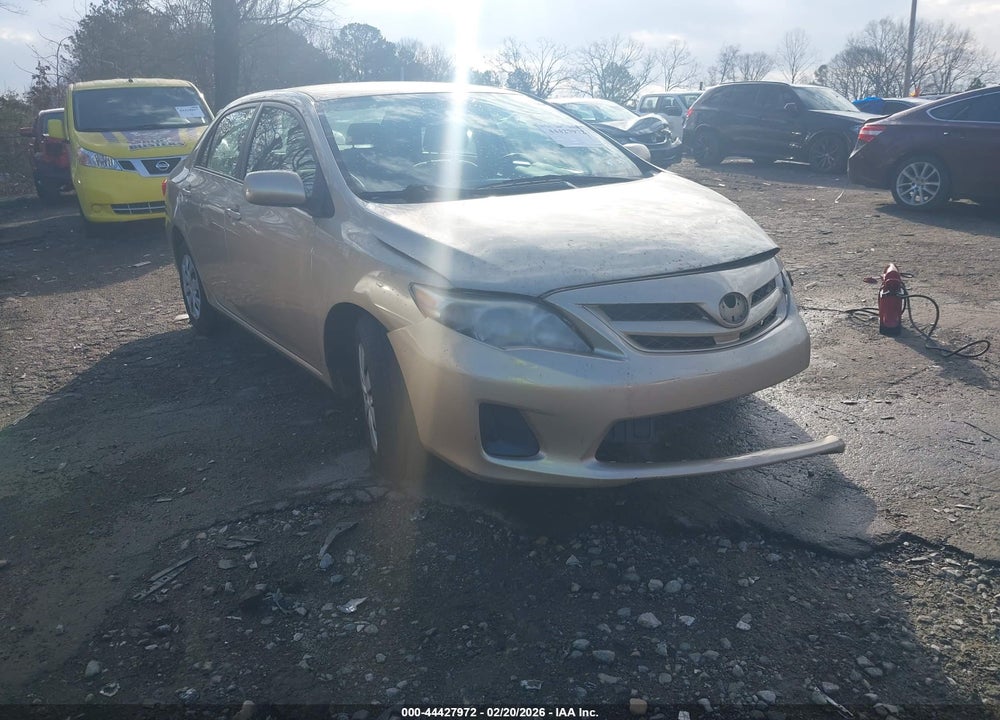 2011 TOYOTA COROLLA LE VIN: 2T1BU4EE5BC705975