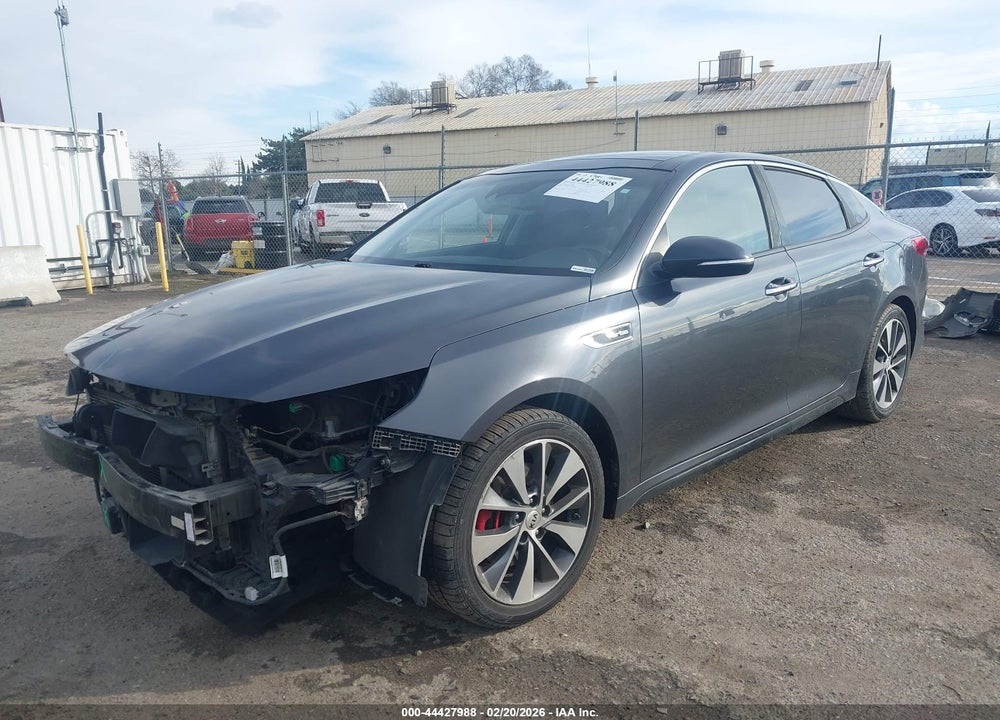 2016 KIA OPTIMA SX TURBO VIN: 5XXGW4L25GG089817